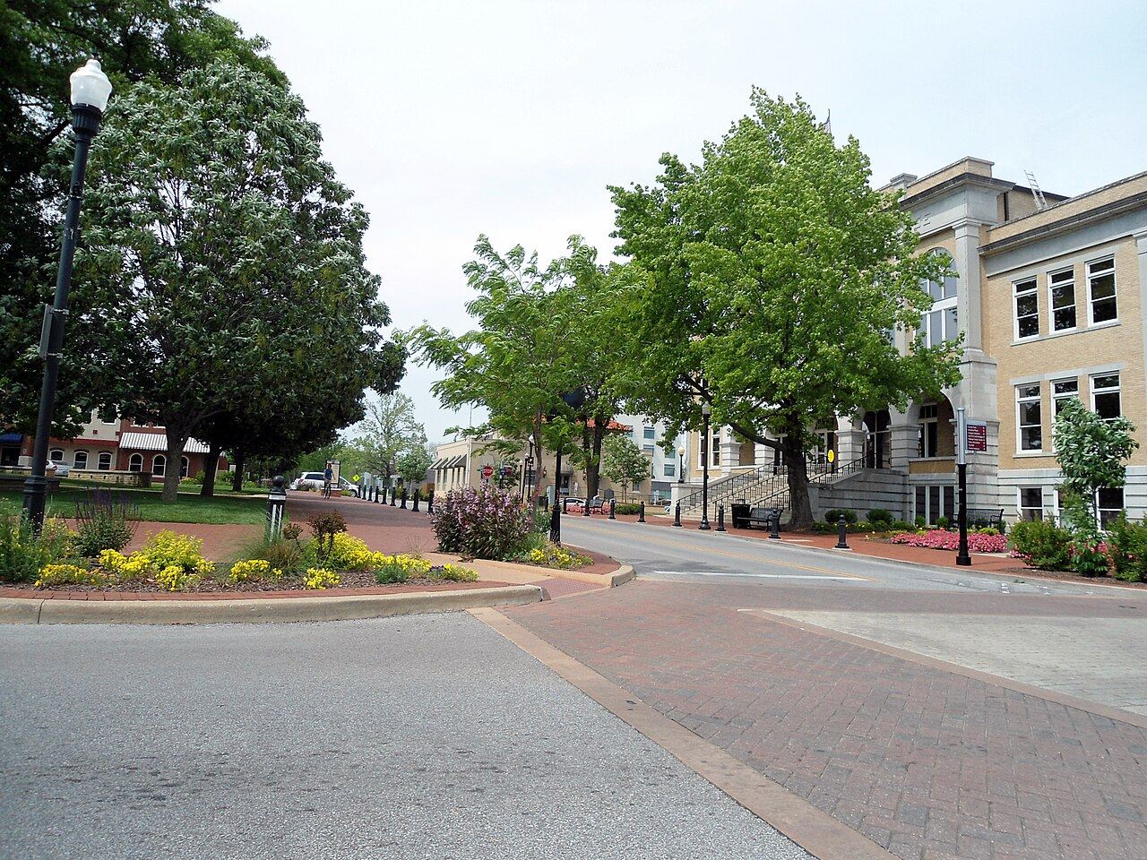 Downtown Bentonville square, Arkansas